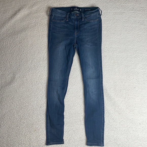 Hollister Jeans Super Strech Mid Rise Jean Leggings Advance Stretch Size 26 - Picture 10 of 11